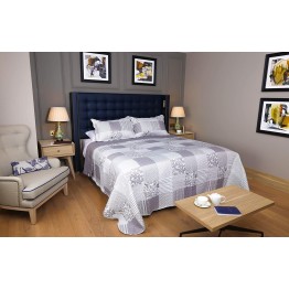 Ariana Grey Quilted Bedspread UK