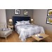 Ariana Grey Quilted Bedspread Single Bed