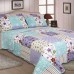 Lilly printed quilted bedspread