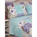 Lilly printed quilted bedspread