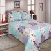 Lilly printed quilted bedspread