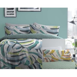 Akito Duvet Cover Sets Green or Multi