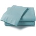 Restmor Percale Range V Shaped Pillowcase Aqua