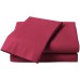 Restmor Percale Range Flat Sheet Double Berry