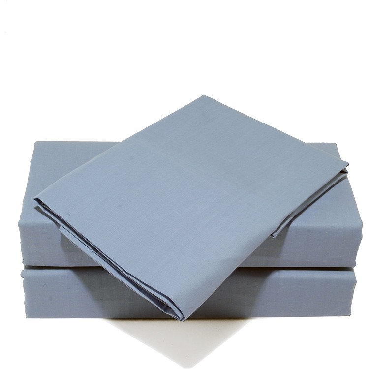 Restmor Percale Range Fitted Sheet Double Ocean