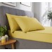 Restmor Percale Range Flat Sheet Single Ochre