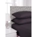 Restmor Percale Range V Shaped Pillowcase Black