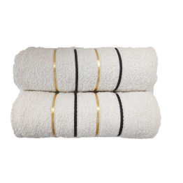 Stripe Towel 300GSM Poly Cotton (3 colours)