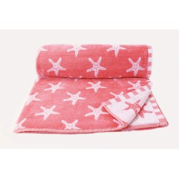 Beach Towel - Starfish Coral