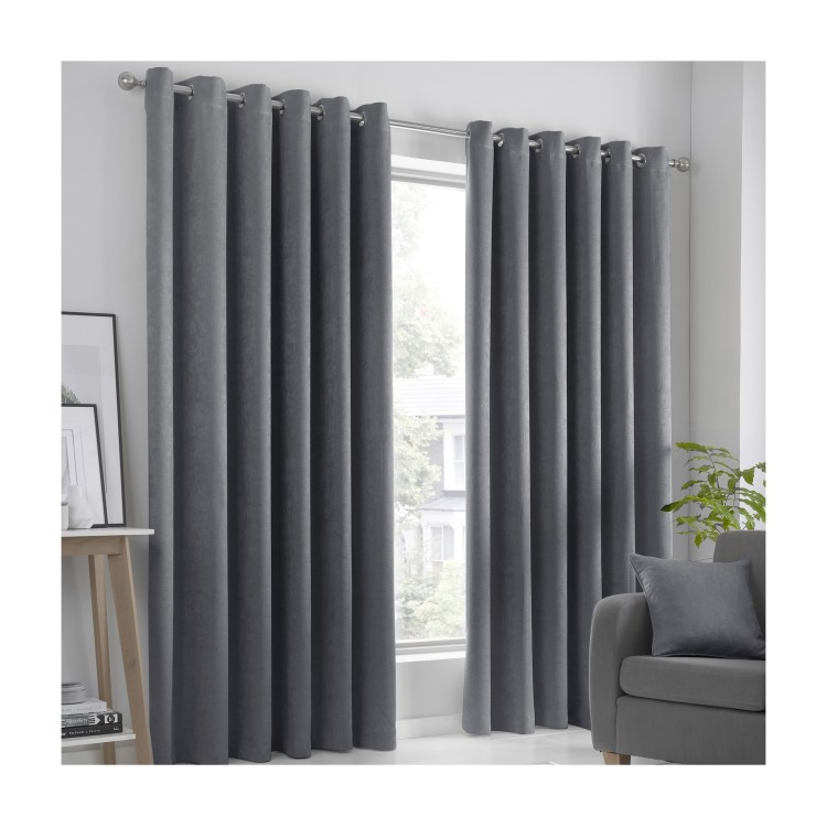 Strata Semi Block Out Ring top RMC Charcoal 66x90"