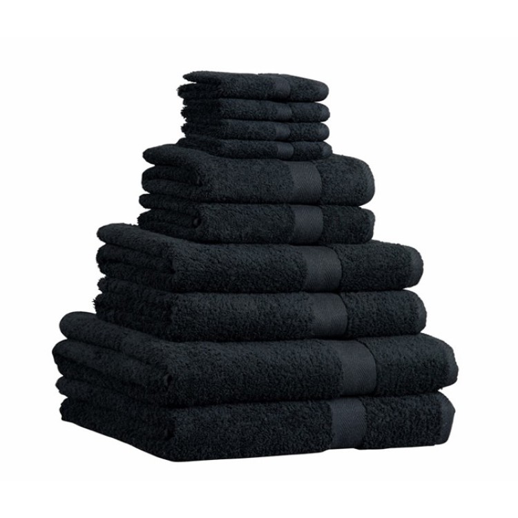 Restmor Luxor Bath Towel Black
