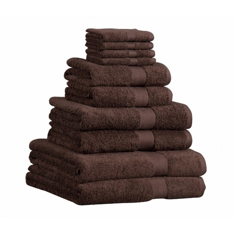 Restmor Luxor Bath Sheet Chocolate