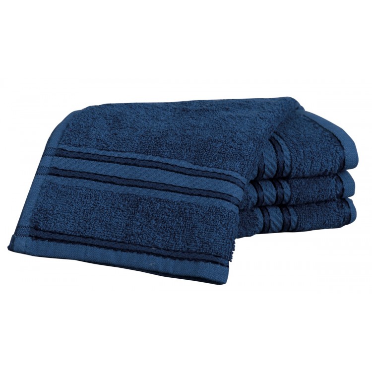 Restmor Supreme Guest Towel Navy