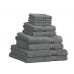 Restmor Supreme Bath Towel Charcoal