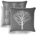 Woodland Tree Cushion Covers (4 colours) 