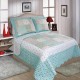 Annie printed quilted bedspread King bed